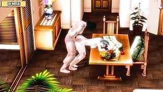 "anime Porn 3 Dimensional - Sexy Maid Custom-built, Get Fuck At Guest Room"