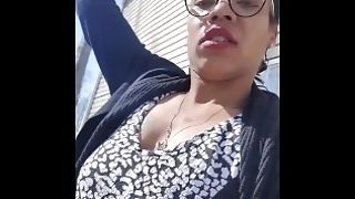 Outside On The Porch Sucking My Cucumber And Fucking My Crevices While Other Humans Are Around Come See